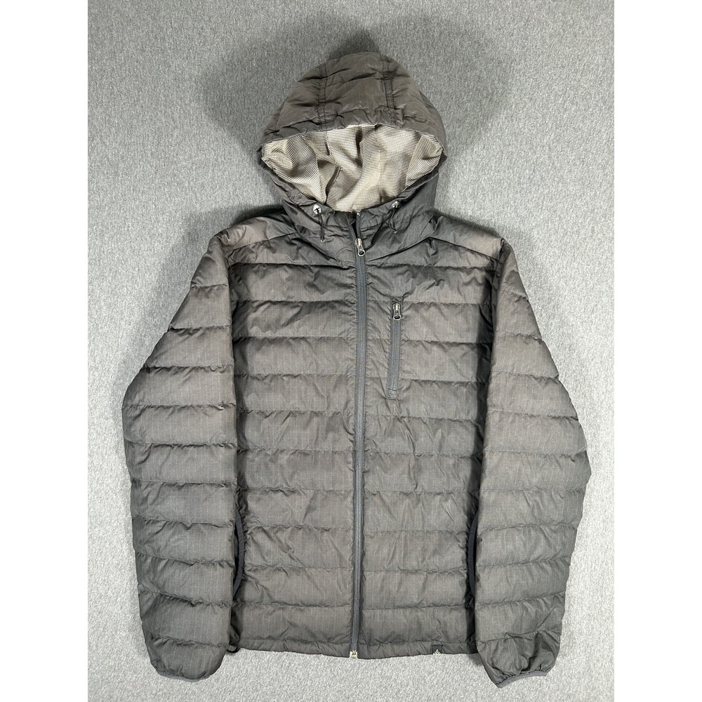 PrAna‎ Men's Lightweight Quilted Hooded Puffer Jacket L